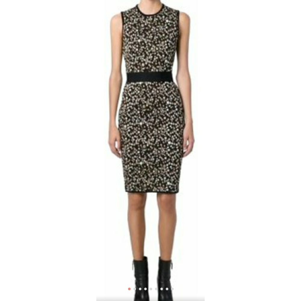 Givenchy Floral Intarsia Sweater Dress - Picture 7 of 13